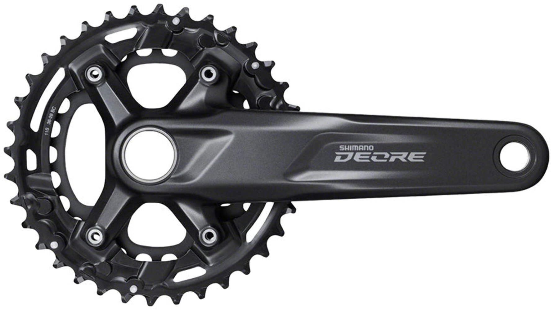 Amazon.com : Shimano Deore FC-M5100 Deore chainset, 11-Speed, 51.8